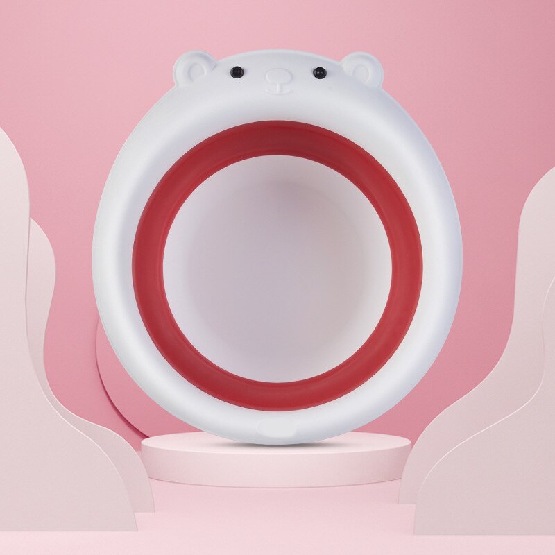 Lavabo pliable portable pour bébé | Lavabo pliable, baignoire lavage du visage, bacs de pieds pour enfant, lavabo dessin animé crabe ours en forme