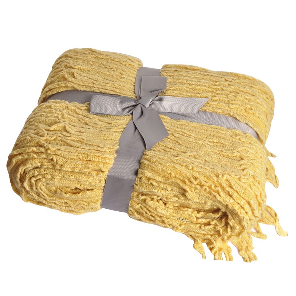 Battilo 100%  acryl casual banksprei woondecoratie gebreide deken , 130*170cm