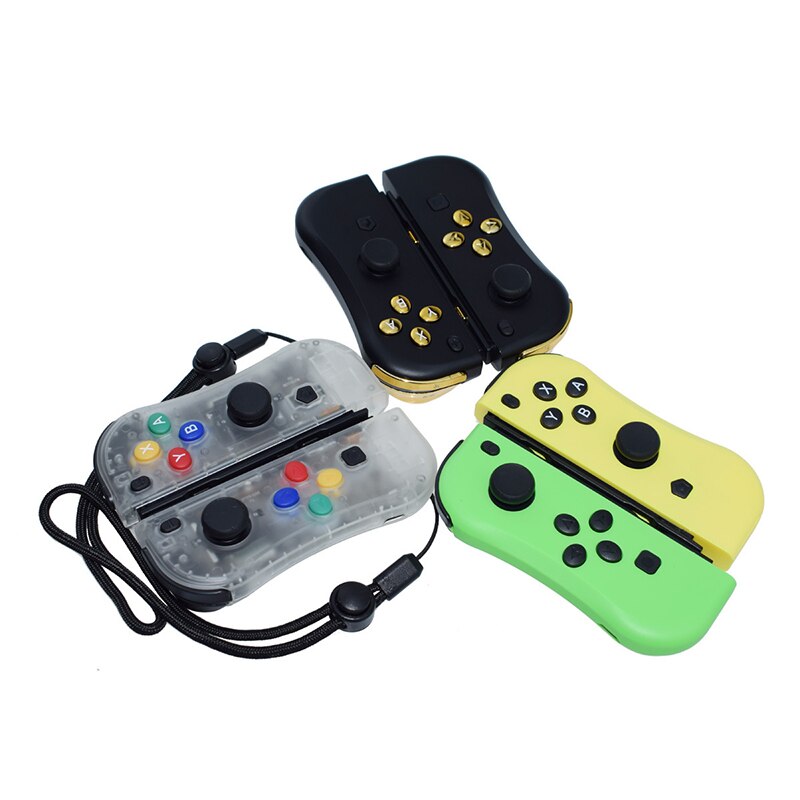 Controller Wireless multicolore per Nintendo Switch utilizzato tramite cavo e Bluetooth, comprese le funzioni di vibrazione e sensore