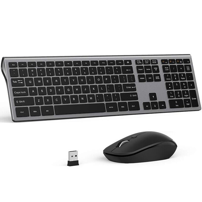 2.4G Wireless Keyboard And Mouse Set For Apple Computer Desktop: Default Title