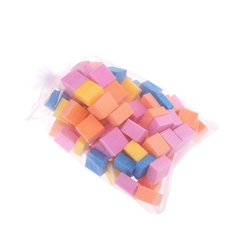 1pack Mini Nail Sanding Sponge Buffers Block Irregular Sanding Sponge Polishing Nail Files Buffer DIY Nail Art Pedicure File