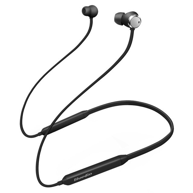 Bluedio Bluetooth Kopfhörer kabellos Headset Sport Sweatproof in-Kopfhörer für iPhone MP3 Ohrhörer: Schwarz Nein Kasten