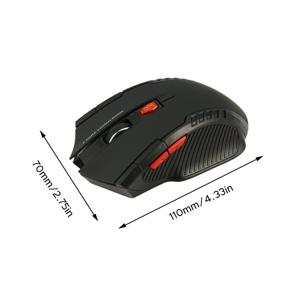 2.4Ghz Wireless Optical Mouse Gamer Game Wireless Mice With Usb Receiver For Pc Gaming Laptops