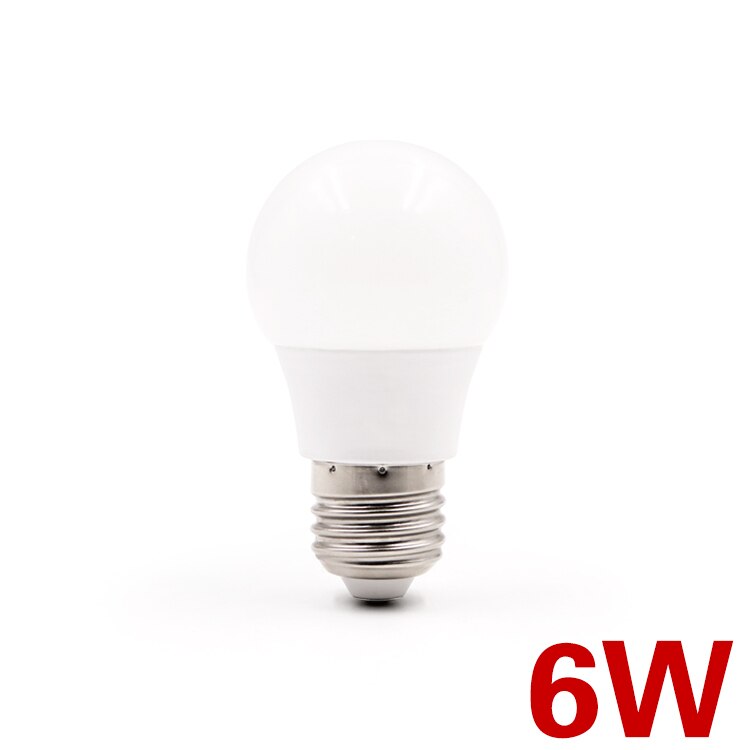 EnwYe LED Lamp Cup MR16 6W E27 LED Bulb Lights 6W 9W 12W 15W 220V Led Lamp Energy Saving Lamp DC 12V LED Lighting bulb: E27 6W / Cold white / DC 12V