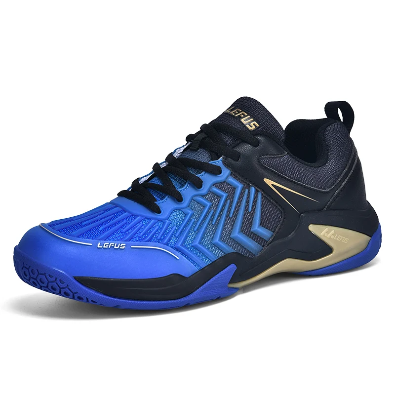 Badmintonschuhe für damen und herren, rutschfeste tennisschuhe für drinnen- und draussen-sportarten, blaue sneaker: Blau / 41