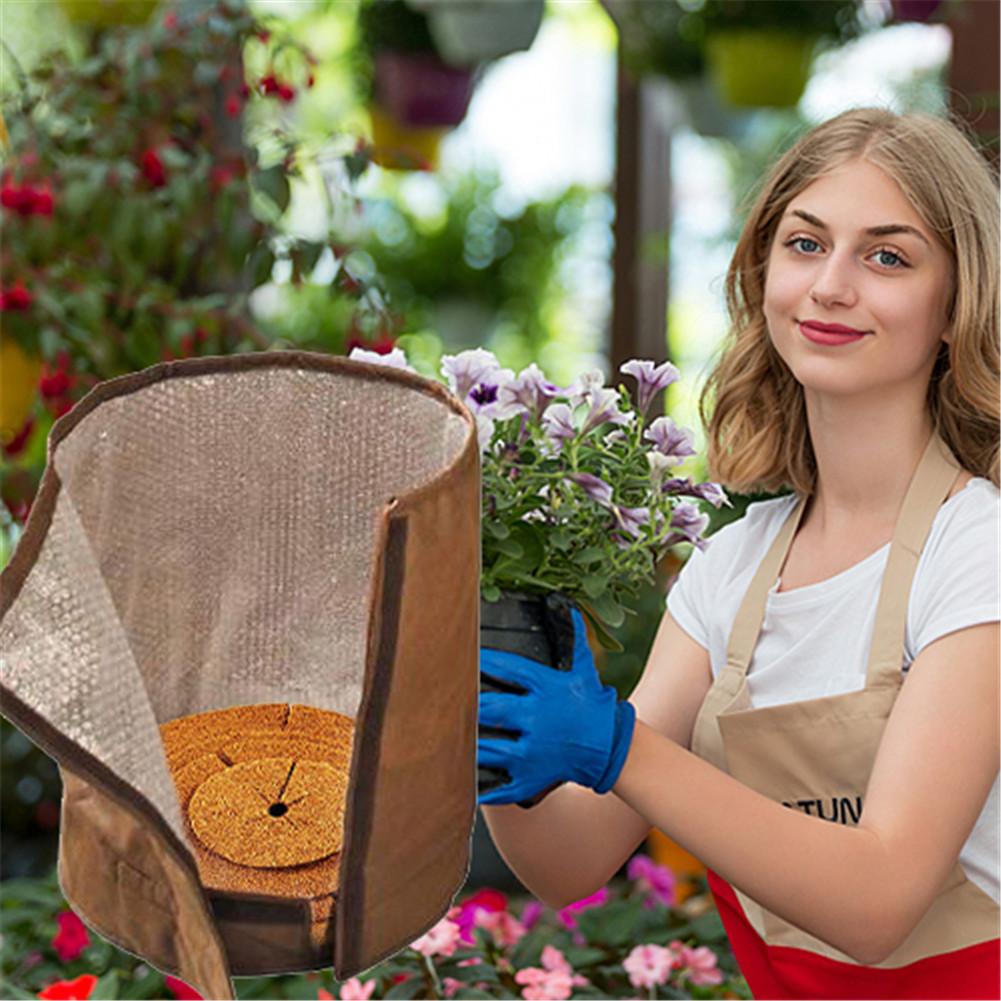 Heavy Duty Flower Plant Pot Cover Plants Vegetable Grow Bag UV Protection Reusable Vegetation Case For Winter For