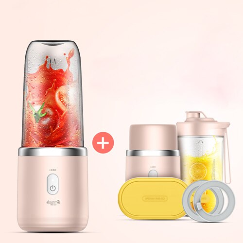 xiaomi deerma Juicer wireless home automatic fruit and vegetable multi-function mini student juice electric juice machine: with accessories / UK