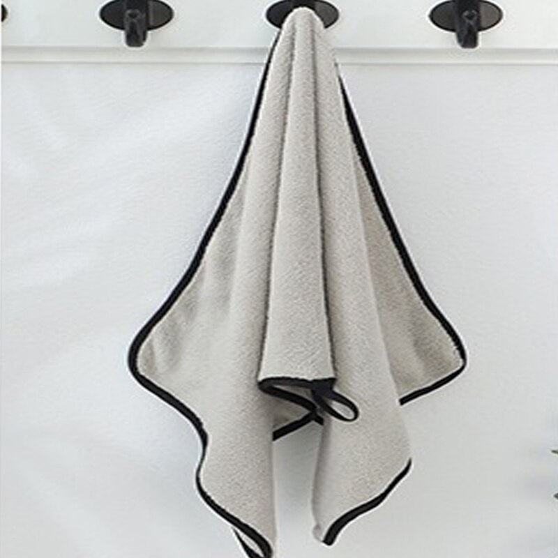 Themis towel quick-drying towel washing face towel 35X75cm: Light Grey