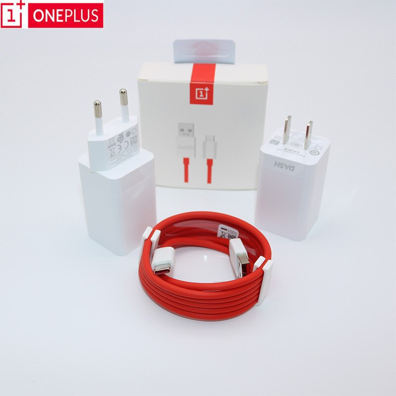 Original ONEPLUS 6T Dash Charger 5V/4A 1M Quick Charge Cable USB Type-C Wall Power Socket Adapter for One Plus 7 6T 5T 5 3T 3