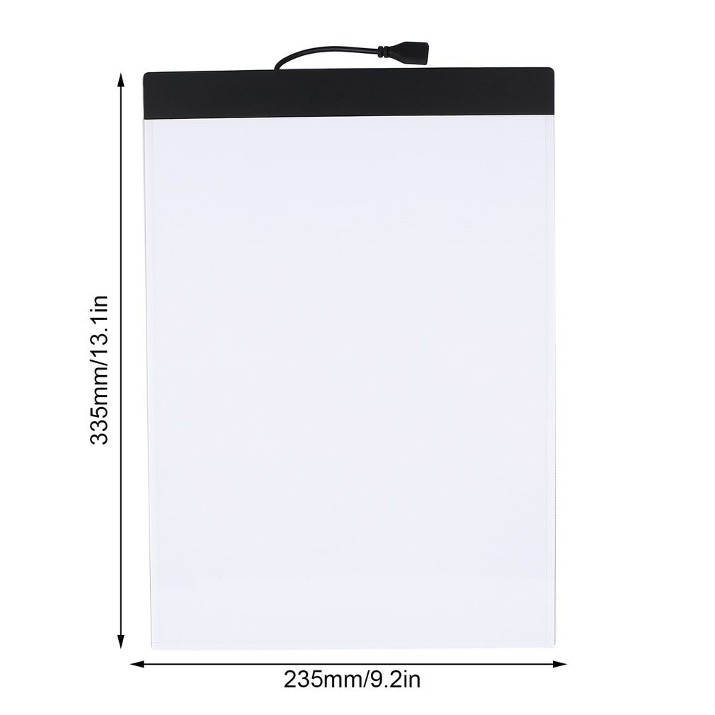 K02 A4 papier taille copie conseil Ultra mince LED peinture lumineuse croquis Pad USB Portable Art suivi écriture panneau lumineux