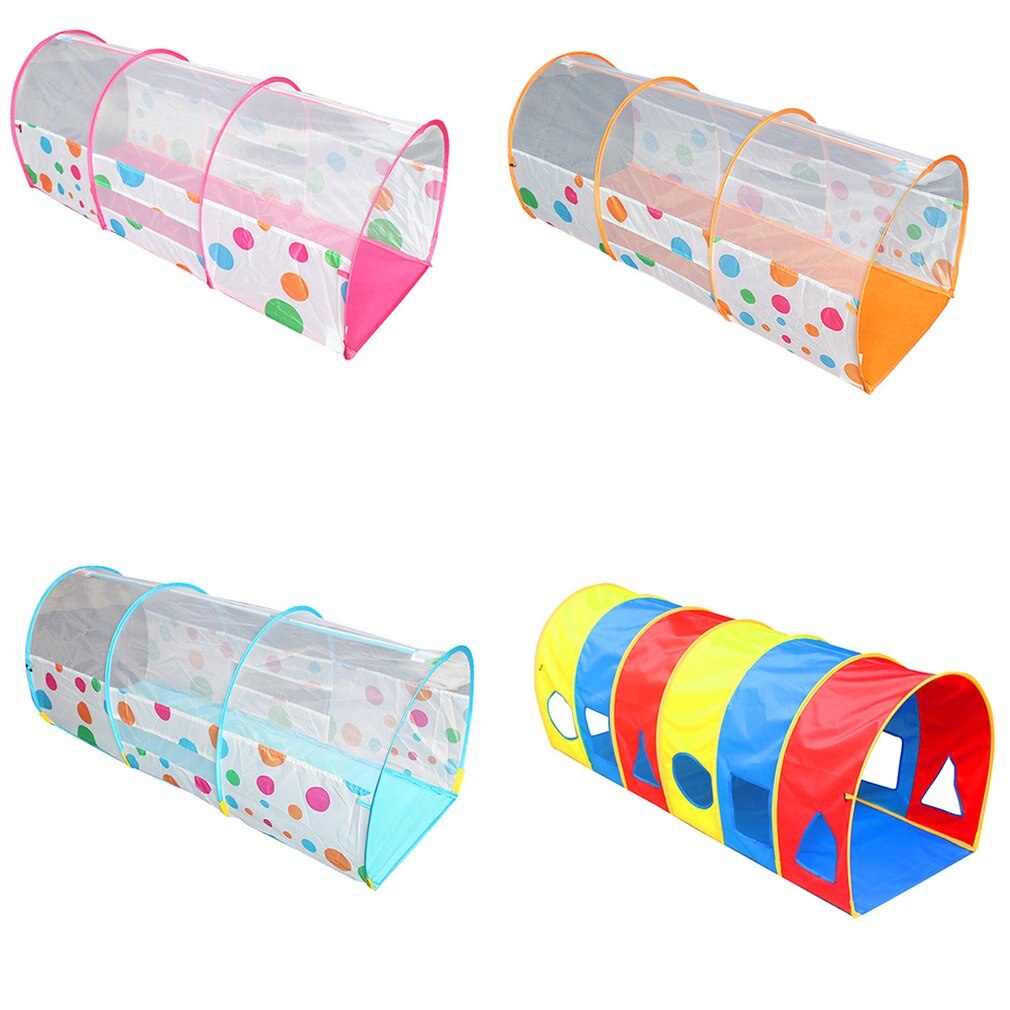 Kinder Dot Bogen Tunnel Baby Krabbeln Rohr Infant Bohrer Loch Sinn Ausbildung Boden Verdickung Flut Control