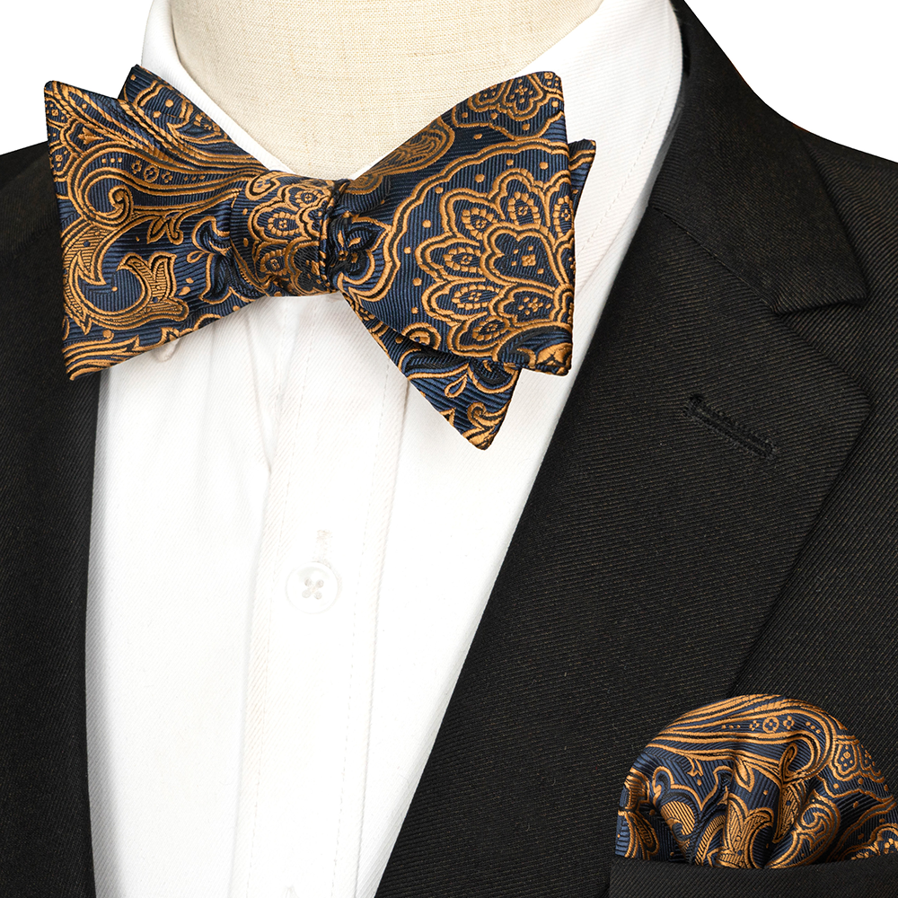 EASTEPIC Gestreifte Fliege für Herren, Einstecktuch-einstellen, kariertes Accessoire, Paisley-Krawatte, Blumenmuster, gepunktet, reines Schwarz, Abendparty: Smaragd Grün