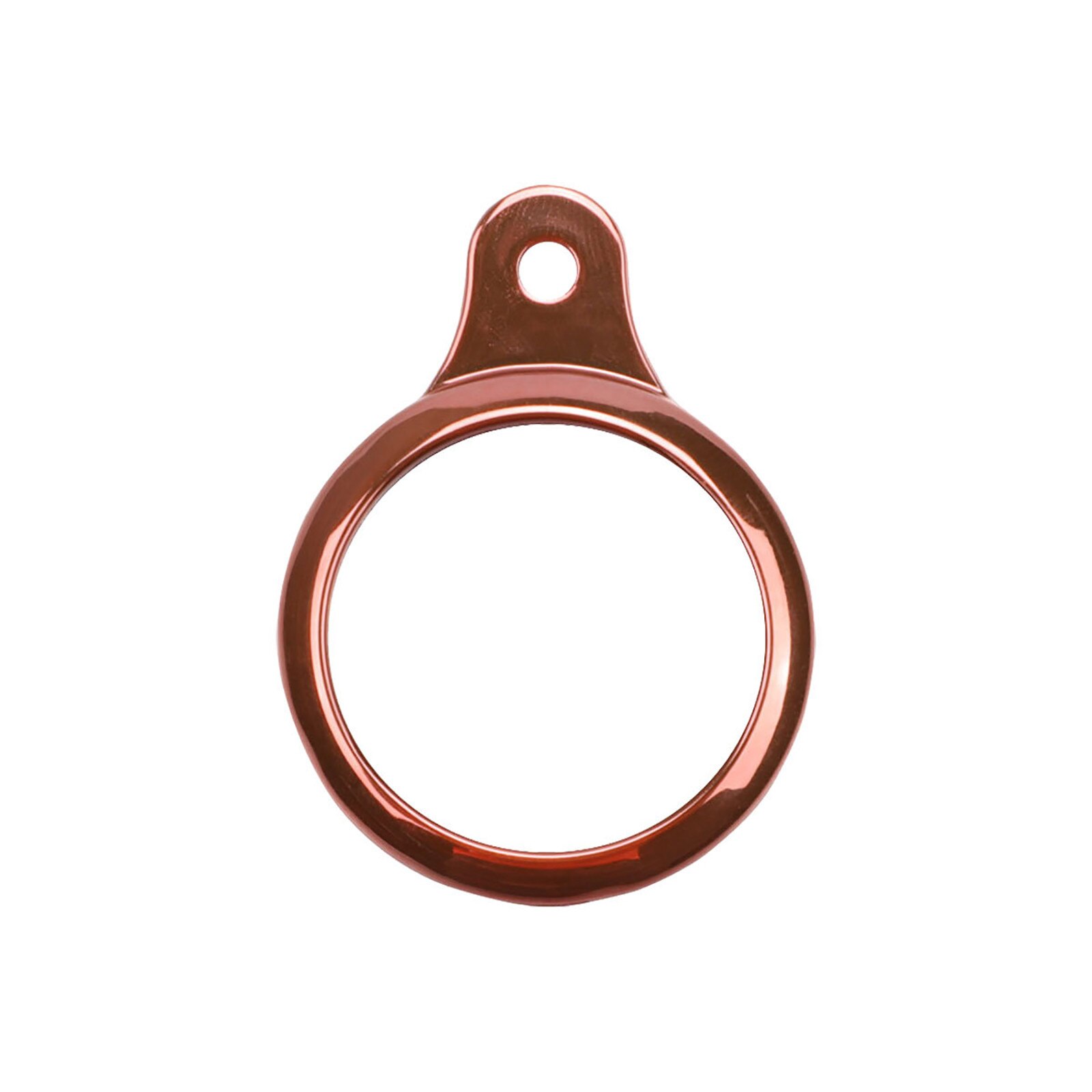 Per Apple airtag custodia anti-smarrimento custodia protettiva in Silicone con gancio in metallo per airtag Tracker custodia protettiva: Rose Gold