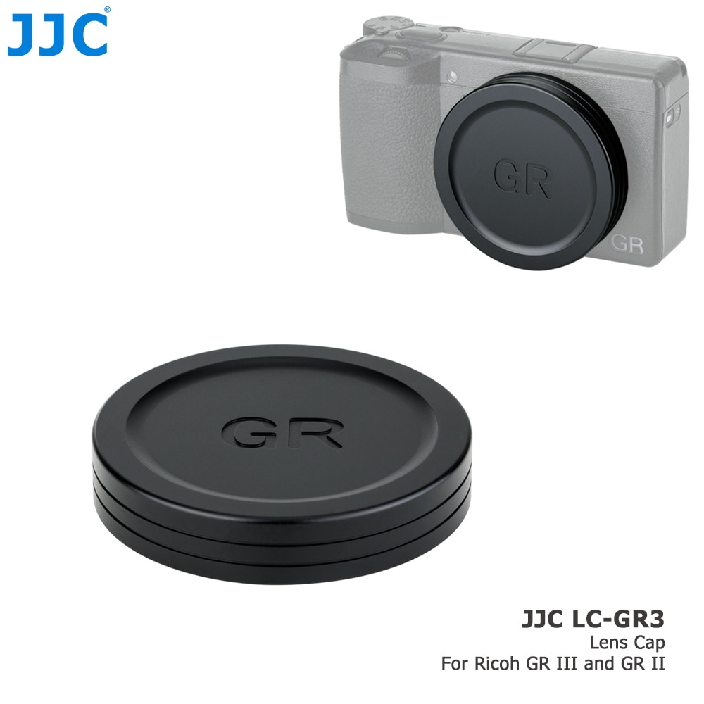 JJC Durable Metal Lens Cap Cover Protector for Ricoh GR3x GR IIIx GR III GR II GRIII GRII GR3 GR2 Camera Photagraphy Accessories