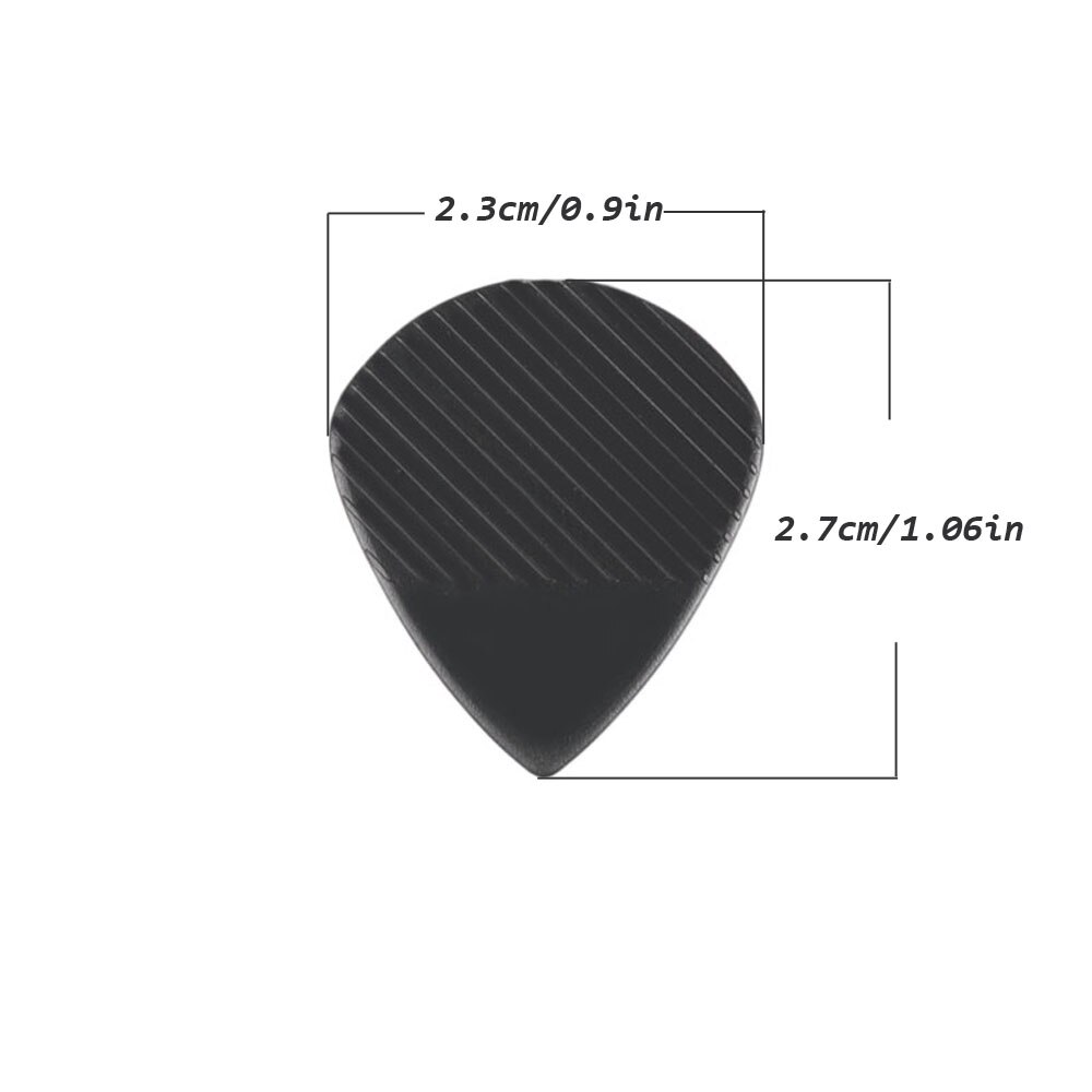10Pc Non-slip Guitar Picks For Electric Acoustic Guitarra Bass Folk Plastic Steel Material Anti Wear Durability 0.71MM Plectrum8