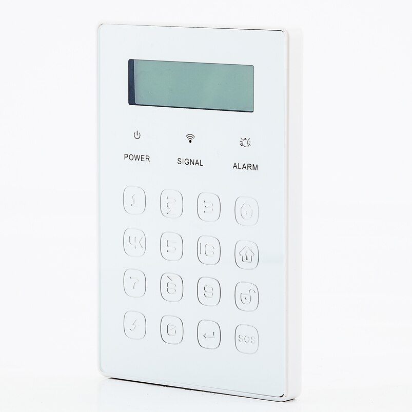 Trådløst berørings tastatur til pstn gsm hjem personlig hus alarmsystem 433 mhz trådløst kodeord tastatur system