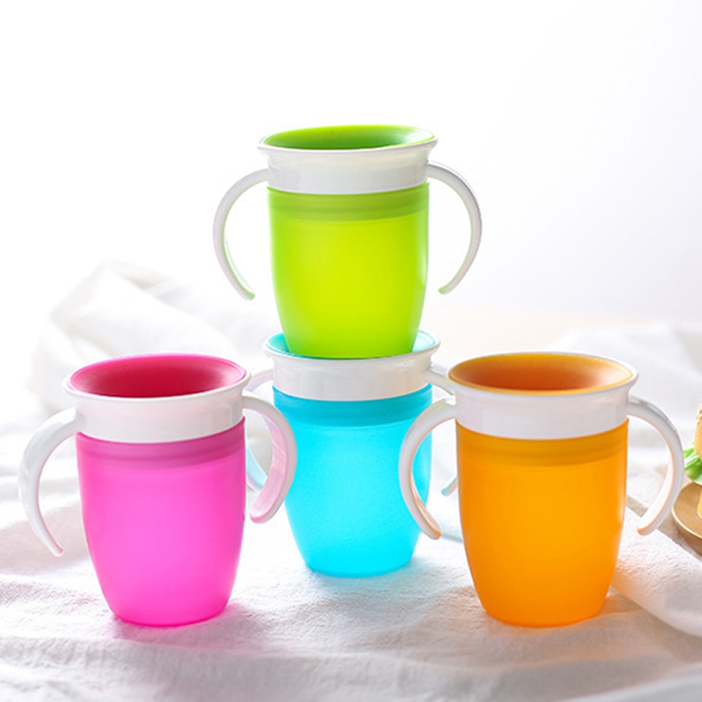 360 graden wonder drinkbeker veilig morsen meisjes jongens kinderen 260ml wonder 360 tuitbeker voor kinderen