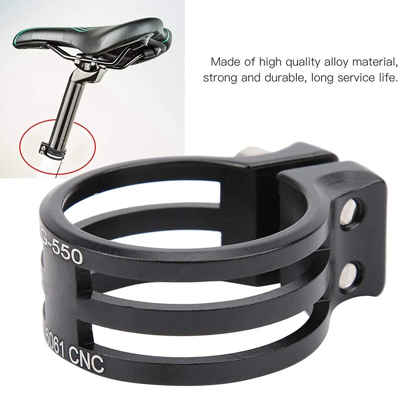 Gub Fiets Zadelpenklem 37Mm Aluminium Mountainbike Zitbuis Clip Road Fiets Zadelpenklem Fiets Accessoires