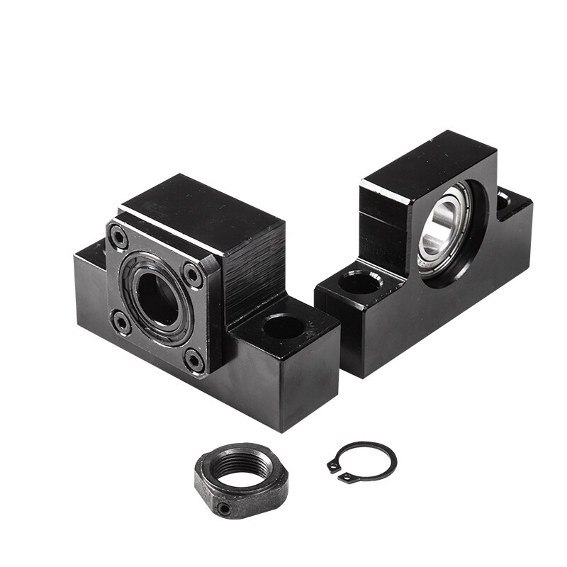 Screw support bracket fixed bracket linear bearing BKBF10/12 BKBF15 EKEF12/15 FKFF10/12 FKFF15 for ball screw sfu1605/sfu2005