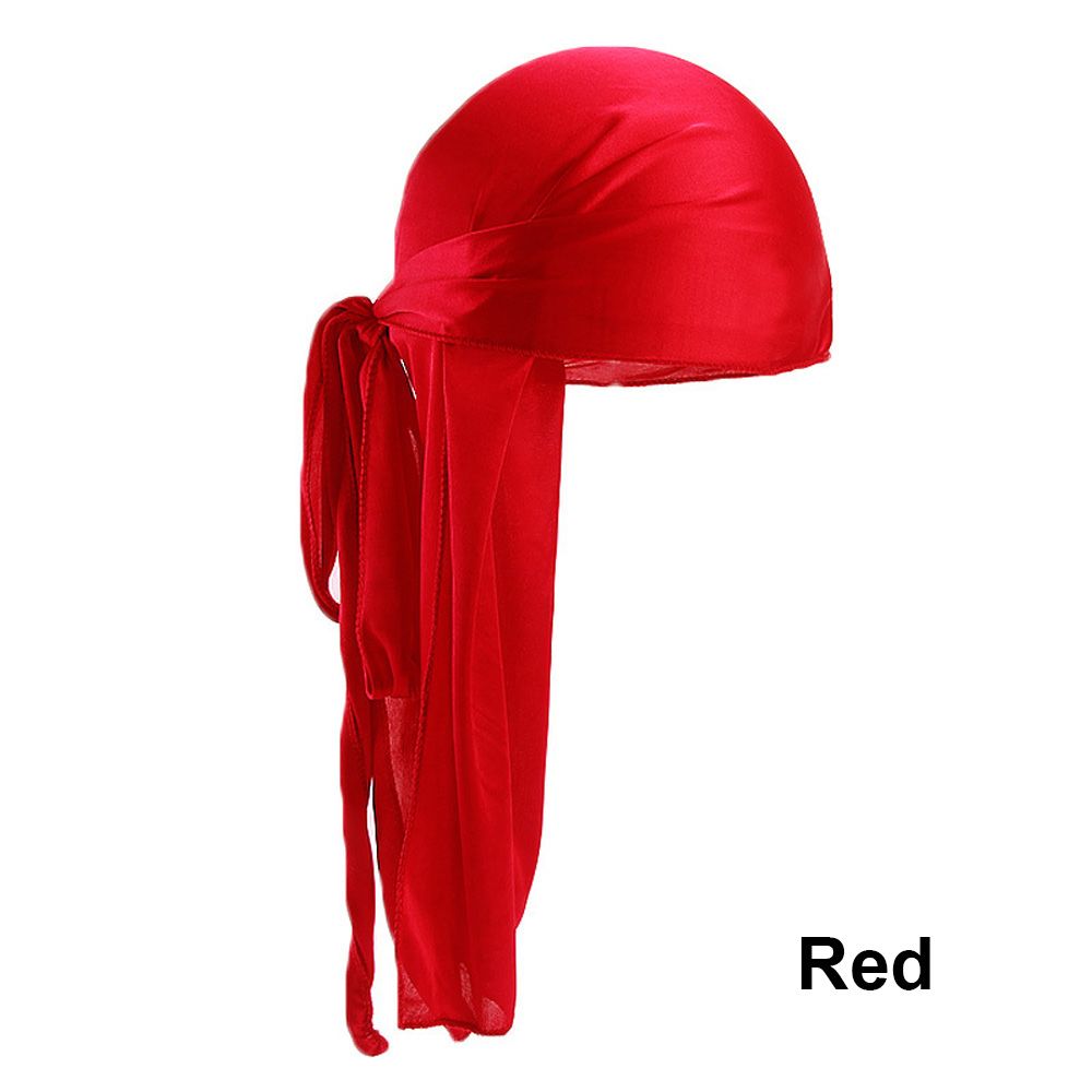Bandana elástica ajustable para hombre y mujer, gorro de seda para quimio, para la cabeza, Baotou, 10 colores: Transparente