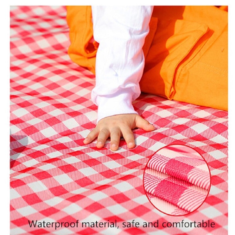 Outdoor Picknick Lichtgewicht Camping Grond Mat Draagbare Waterdichte Pocket Zand Strand Deken Vochtwerende Kussen Matras