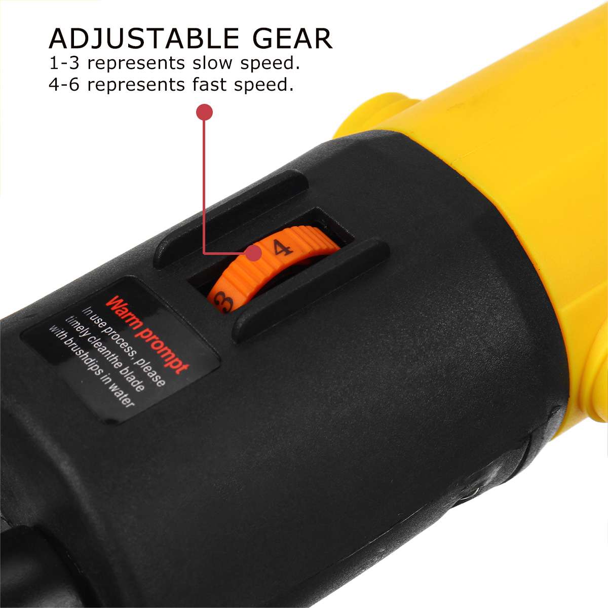 13 Teeth 6 Gears 1000W Electric Sheep Shearing Cutter Scissor Goat Wool Shaving Adjustment Push Trimmer Tool Cutter Machine
