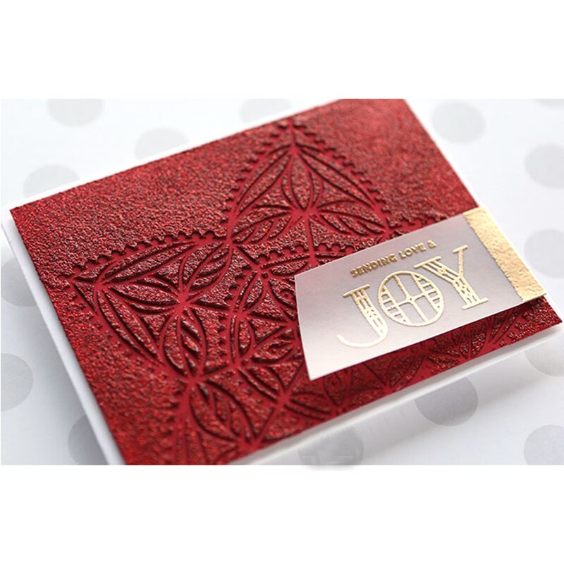 Drawing Sheet Star Square Flower Lace Scrapbooking Card Album Making DIY Crafts Stencil Embossing Plastic Stencil