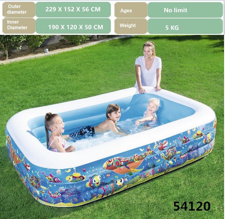Baby inflatable swimming pool children’s toys bathtub sea ball pool swimming ring