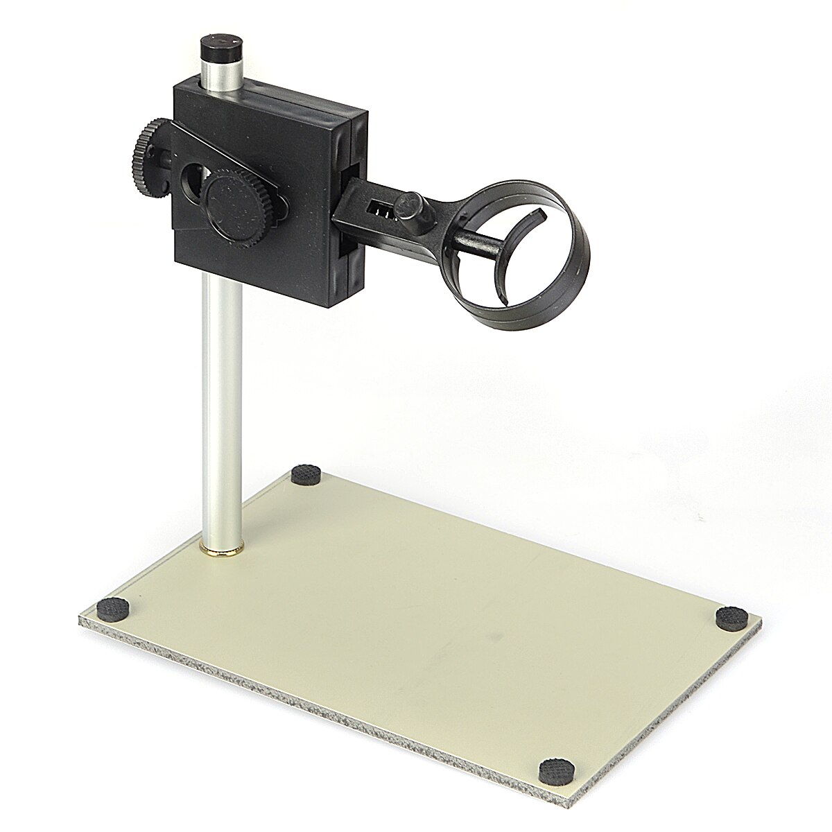 Portable Adjustable Manual F ocus Digital USB Microscope Holder Stand Support Adjusted Up and Down