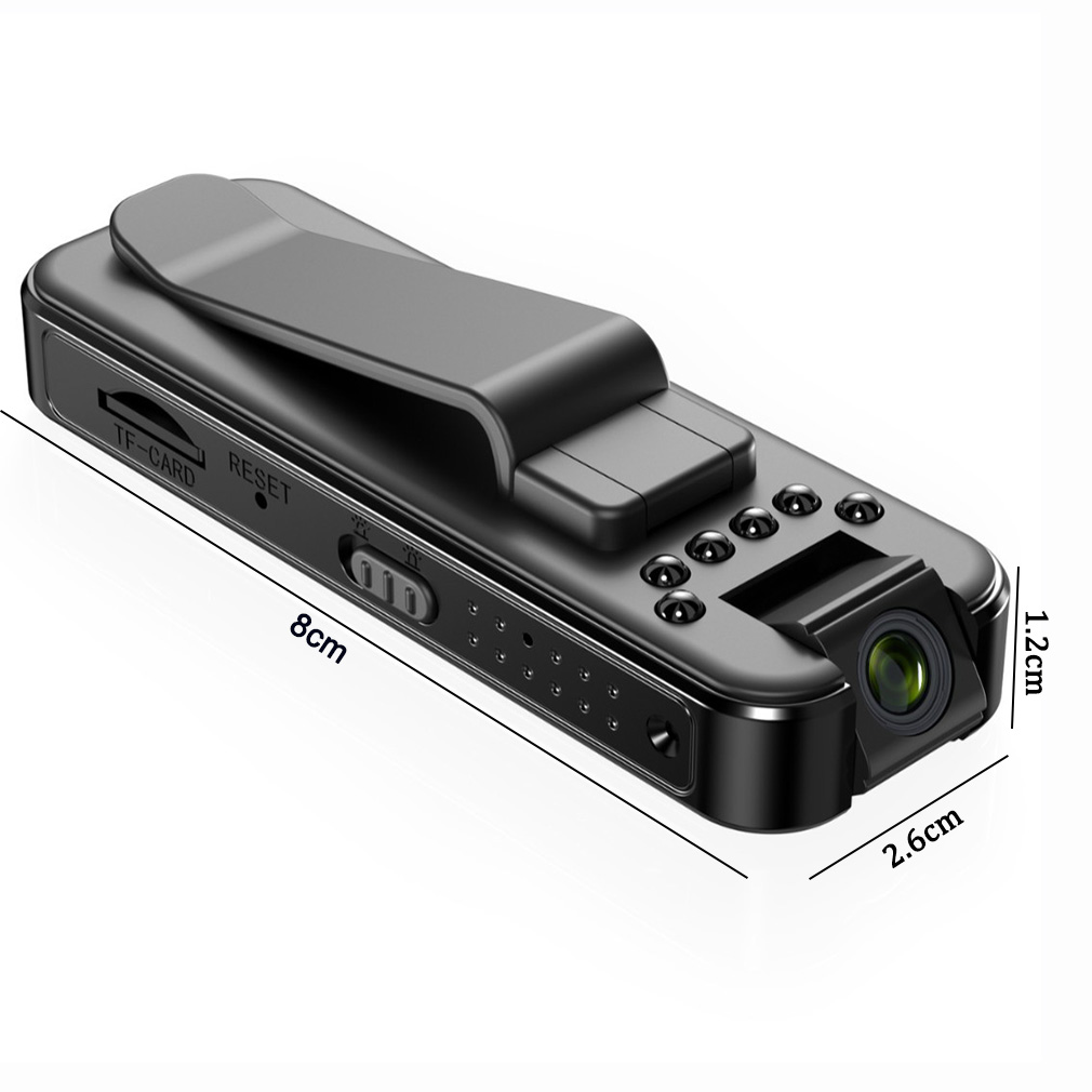 1080p hd mini camera recorder draagbare digitale videorecorder voor sport bodycam infrarood nachtzicht politie camcorder