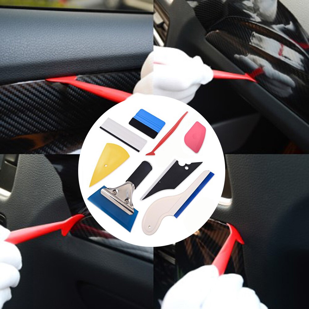 Univeersal Car Vehicle Window Dyeing Tint Tinting Tool Sticker Cutter Vinyl Glass Film Application Car Wrap Tools Kit