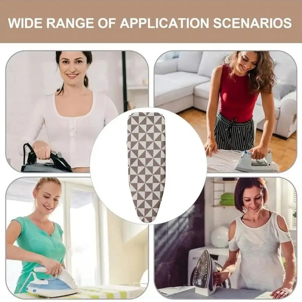 1PC Ironing Board Cover with Elastic Edge Home High Temperature Thickening and Anti-fouling Cloth Cover for Ironing Board다리미판 커버