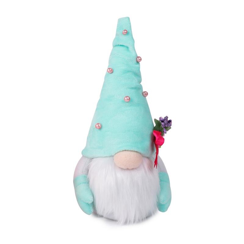 Moederdag Valentijnsdag Leuke Faceless Schort Pop Mom 'S Zitten Dwerg Pluche Pop Familie kinderen: 01