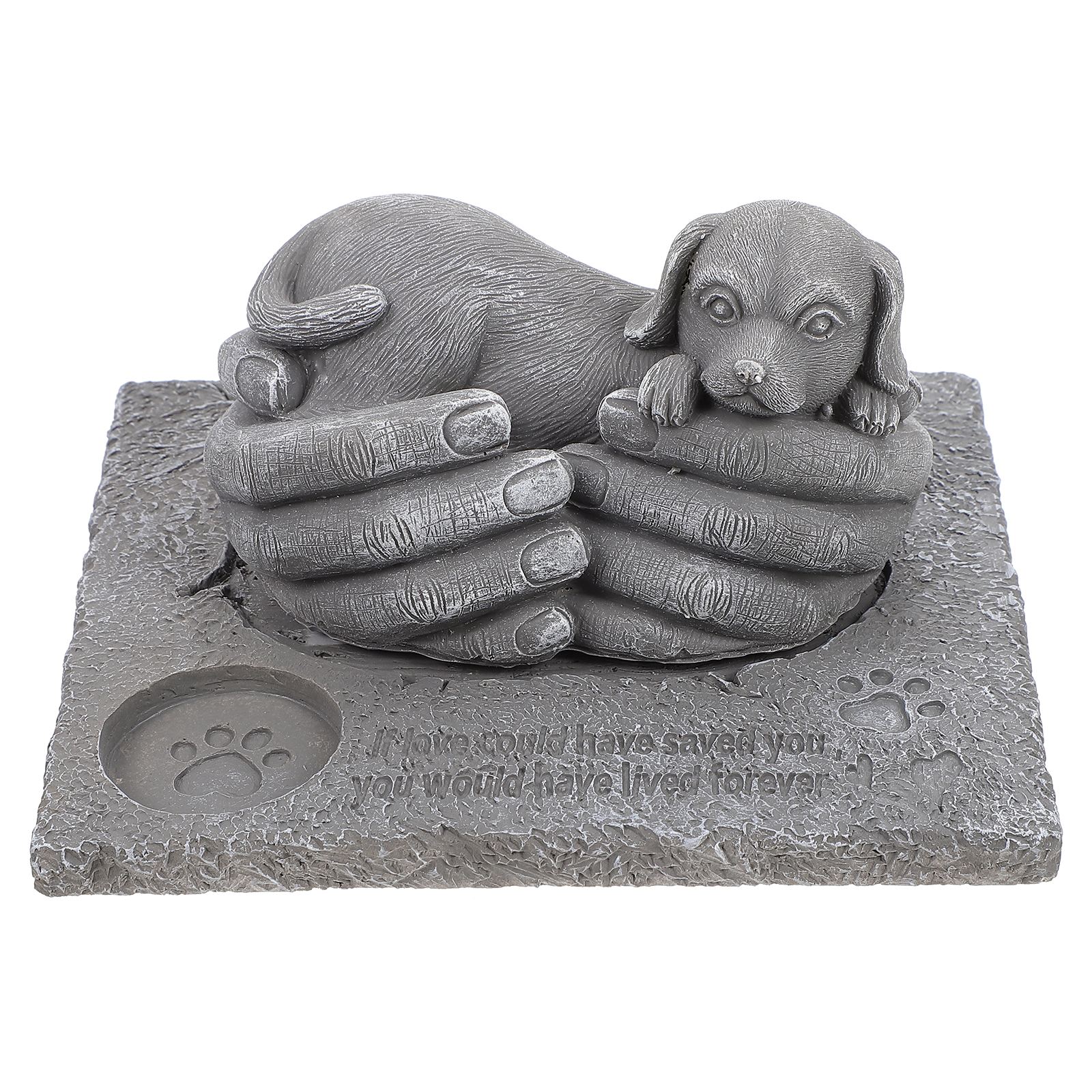 Porte-bougie en forme de pierre tombale, accessoire de prière, porte-bougie en plein Air, ornement, pour chien, chat, 1 pièce