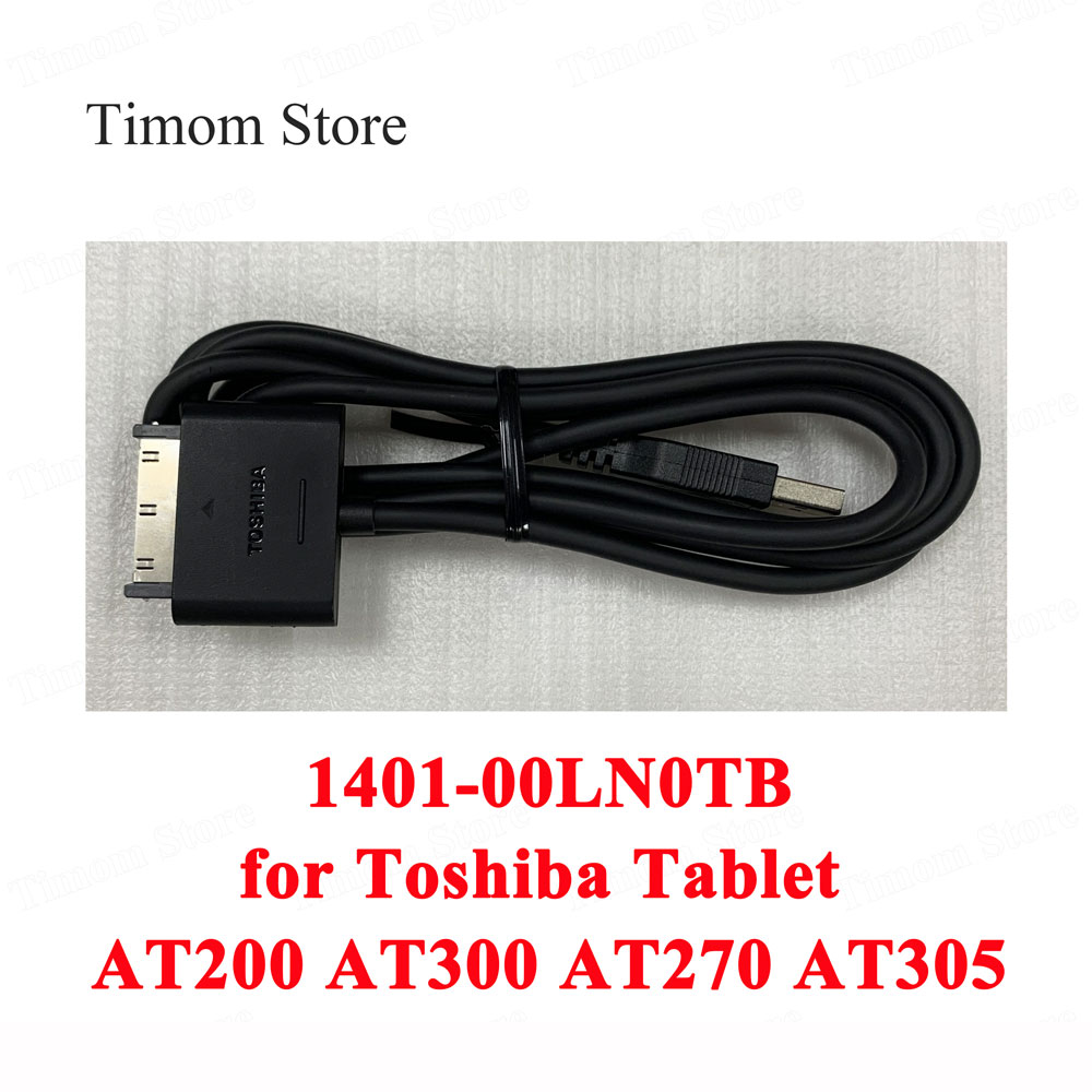 Voor Toshiba Tablet AT200 AT300 AT270 AT305 Serie Datakabel Oplader Vervanging 100% Originele 1401-00LN0TB Opladen Datakabel