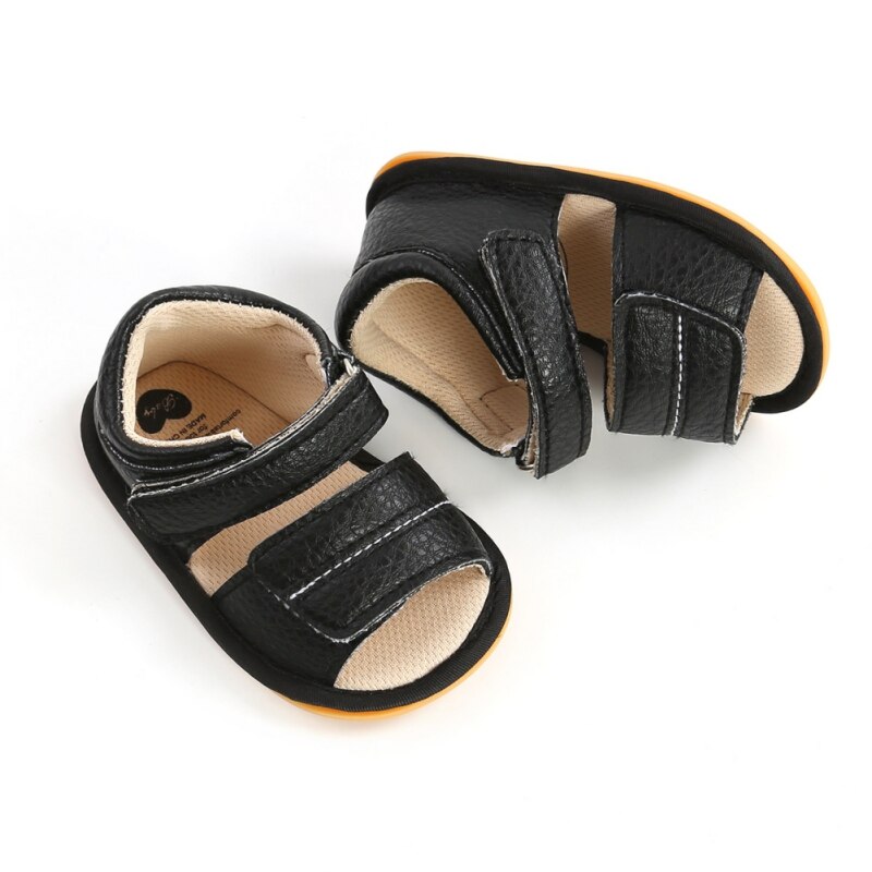 Baby Zomer Sandalen Voor 0-18 Maanden Jongen Meisje Slippers Peuter Kids Babyschoenen Pu Lederen Schoenen