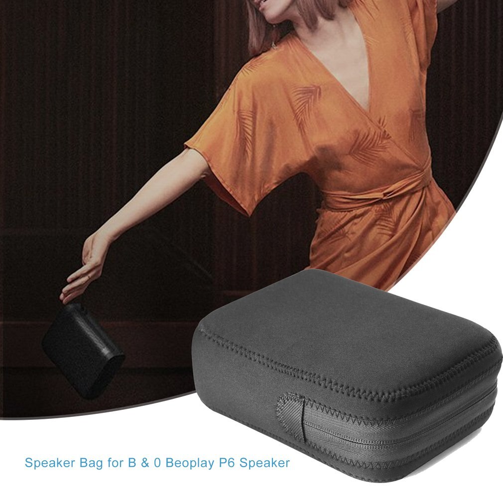 Draagtas Bescherm Pouch Box Bag Storage Travel Case Voor B & O Beoplay P6 Draadloze Speaker Zachte Verpakking
