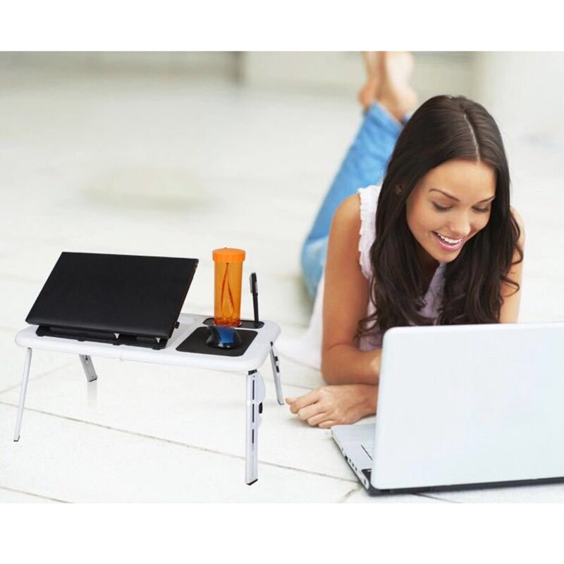 Beste sammenleggbare bærbare laptop-skrivebord ergonomisk seng laptop-stativ pc-bord notebook bord skrivebordsstativ