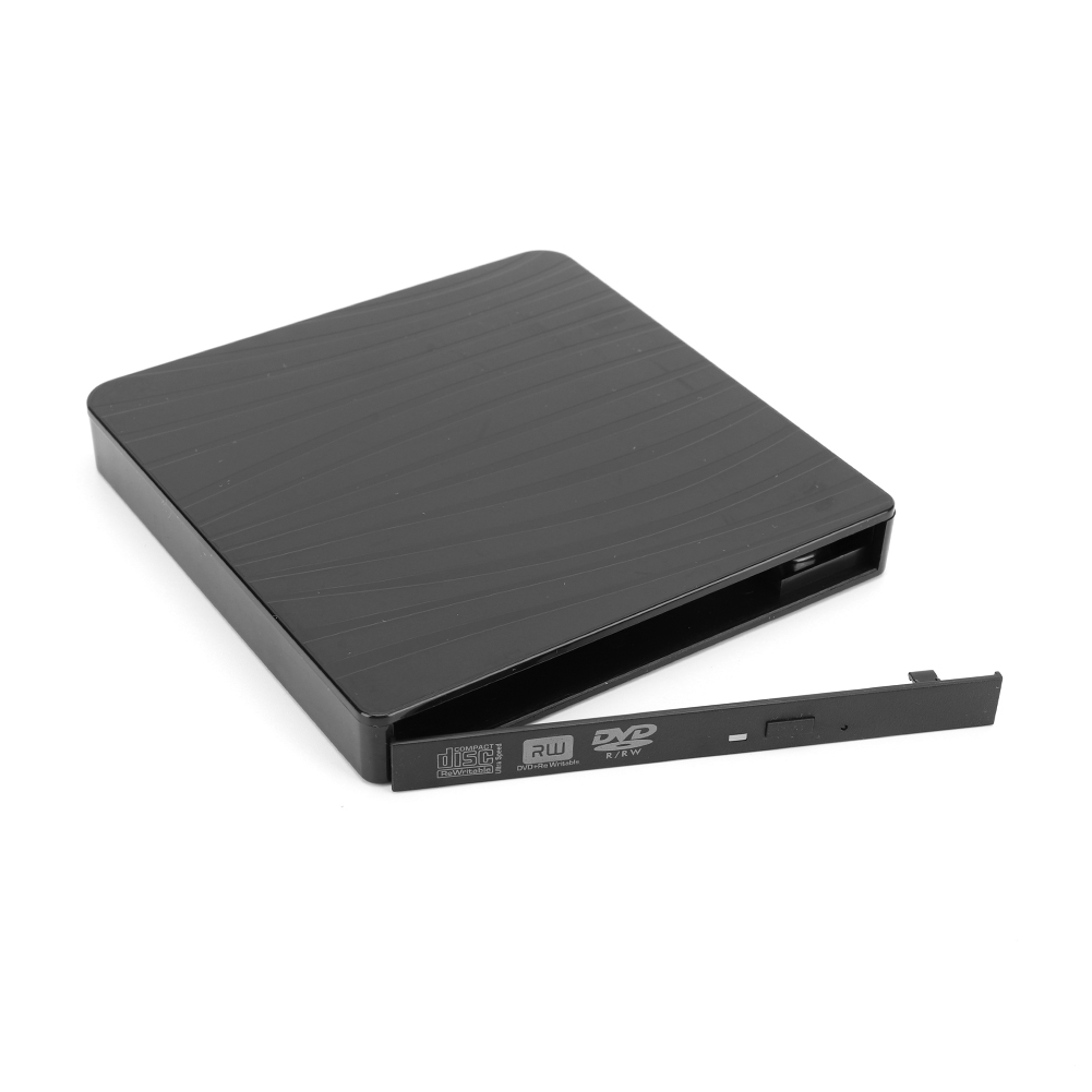 Laufwerk externe optische USB 3.0/Typ-C mit Doppelkopf-Netz kabel externes Gehäuse rutsch feste Matte gestreift für Netbook-Festplatten-Player
