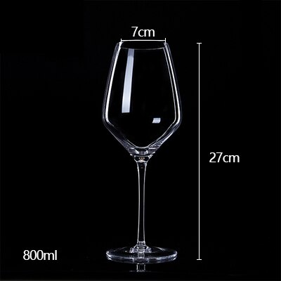 Copa de vino tinto de 4 estilos, copa dorada de Borgoña, Bar, familiar, 400-500ml: 800ml