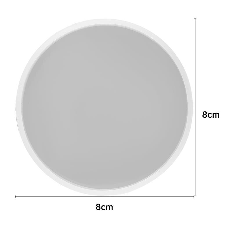 Forma de Retângulo Molde de Silicone DIY Molde de Resina Quadrado Redondo Coaster Epóxi UV DIY Ofício da Resina Decoração de Casa: 2