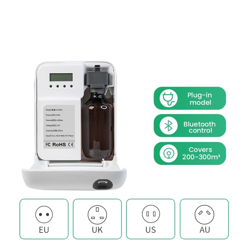 Namste 500m³ Bluetooth Essential Oils Fragrance Ar... – Grandado