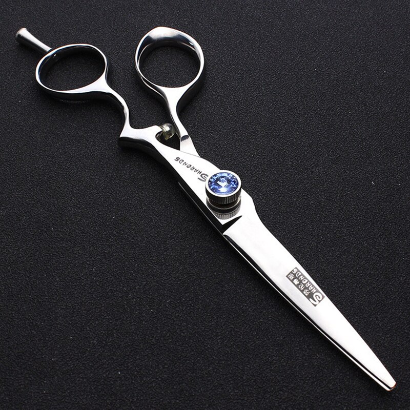 6 inch hairdressing scissors special scissors hair salon haircut sharp blue red exquisite scissors set