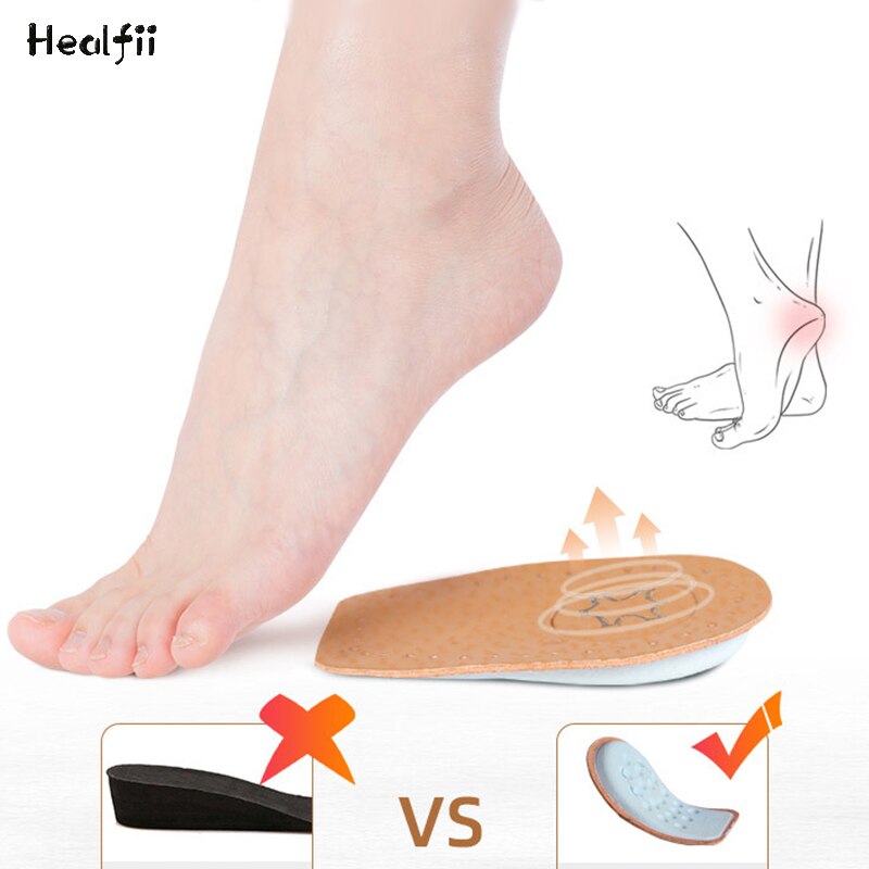 Premium Silicone Heel Pad Heel Coaster Support Heel Plantar Fasciitis Pad Spur Relief Toe Pain and Shock Absorption