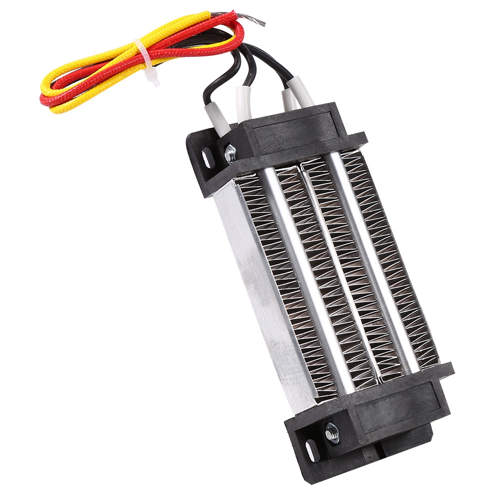 Calentadores eléctricos PTC de 200W DC 12V aislamiento de cerámica termostático de alta potencia PTC elemento calefactor Hardware calentadores para el hogar