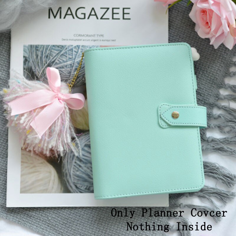 Lovedoki 2020 Dokibook Notebook di Colore Della Caramella Della Copertura A6 Loose-Leaf Tempo Planner Organizer Serie Diario di Appunti del Personale: NO5 only Cover