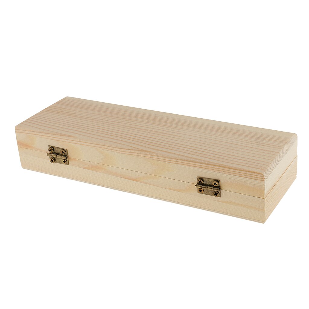 Blank Onvoltooide Rechthoek Houten Doos Sieraden Doos Diy Base Voor Kinderen Speelgoed Ambachten Sieraden Kralen Wijn Containers