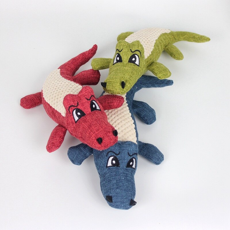 Hond Pluchen Speelgoed Huisdier Tanden Reinigen Speelgoed Huisdier Bijtvast Molaire Speelgoed Voor Puppy Dog Pet Krokodil Patroon speelgoed Huisdier Producten