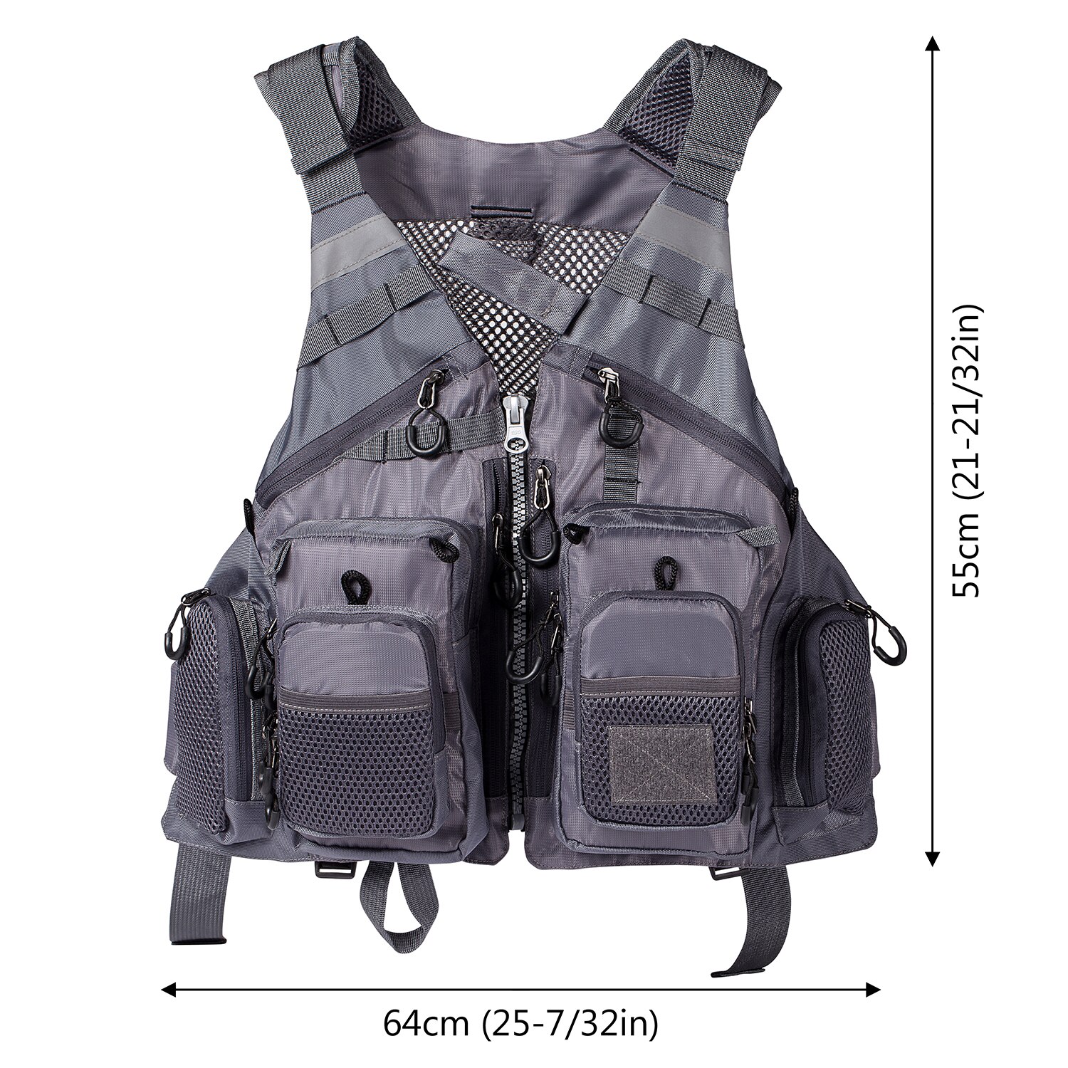 Bassdash Adjustable Fishing Vest