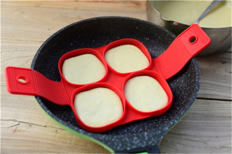 Flipping pancake Flip Breakfast Maker Egg Omelette Flipjack baking pan Non Stick Fantastic flipping pancake Baking